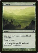 Matte Finish Worldwake Explore ( #99 )