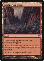 Matte Finish Worldwake Smoldering Spires ( #143 )