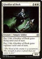 Matte Finish Ixalan Glorifier of Dusk ( #12 )