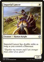 Matte Finish Ixalan Imperial Lancer ( #15 )