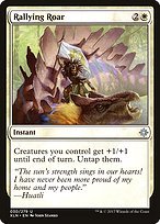 Matte Finish Ixalan Rallying Roar ( #30 )