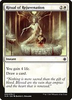 Matte Finish Ixalan Ritual of Rejuvenation ( #32 )