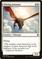 Matte Finish Ixalan Shining Aerosaur ( #36 )