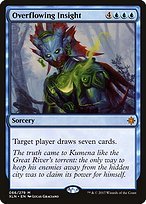 Matte Finish Ixalan Overflowing Insight ( #66 )