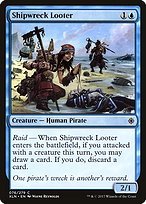Matte Finish Ixalan Shipwreck Looter ( #76 )