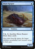 Matte Finish Ixalan Shore Keeper ( #77 )