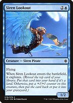 Matte Finish Ixalan Siren Lookout ( #78 )