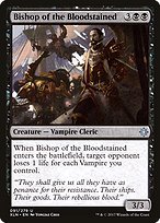 Matte Finish Ixalan Bishop of the Bloodstained ( #91 )
