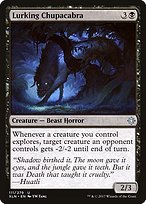Matte Finish Ixalan Lurking Chupacabra ( #111 )