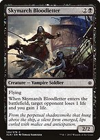 Matte Finish Ixalan Skymarch Bloodletter ( #124 )