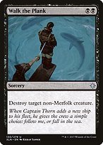Matte Finish Ixalan Walk the Plank ( #130 )