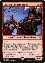 Matte Finish Ixalan Captain Lannery Storm ( #136 )