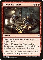 Matte Finish Ixalan Firecannon Blast ( #145 )