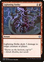 Matte Finish Ixalan Lightning Strike ( #149 )