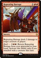Matte Finish Ixalan Repeating Barrage ( #156 )