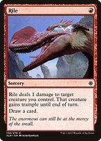 Matte Finish Ixalan Rile ( #158 )