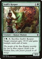 Matte Finish Ixalan Ixalli's Keeper ( #193 )