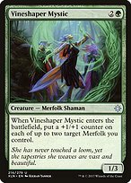 Matte Finish Ixalan Vineshaper Mystic ( #214 )