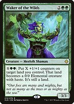 Matte Finish Ixalan Waker of the Wilds ( #215 )
