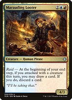 Matte Finish Ixalan Marauding Looter ( #225 )