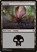 Matte Finish Ixalan Swamp ( #271 )