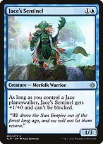 Matte Finish Ixalan Jace's Sentinel ( #283 )