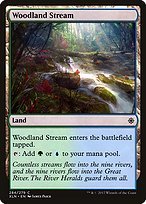 Matte Finish Ixalan Woodland Stream ( #284 )