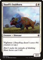 Matte Finish Ixalan Huatli's Snubhorn ( #286 )