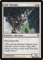 Matte Finish Zendikar Cliff Threader ( #7 )