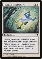 Matte Finish Zendikar Journey to Nowhere ( #14 )