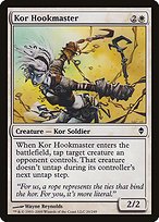 Matte Finish Zendikar Kor Hookmaster ( #20 )