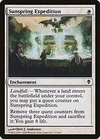 Matte Finish Zendikar Sunspring Expedition ( #37 )