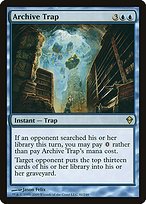 Matte Finish Zendikar Archive Trap ( #41 )