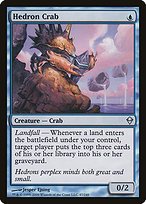 Matte Finish Zendikar Hedron Crab ( #47 )
