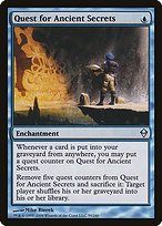 Matte Finish Zendikar Quest for Ancient Secrets ( #59 )