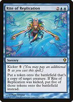 Matte Finish Zendikar Rite of Replication ( #61 )