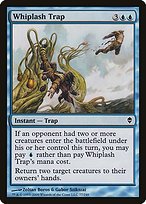 Matte Finish Zendikar Whiplash Trap ( #77 )