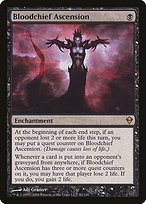 Matte Finish Zendikar Bloodchief Ascension ( #82 )