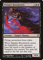 Matte Finish Zendikar Malakir Bloodwitch ( #100 )