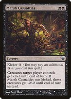 Matte Finish Zendikar Marsh Casualties ( #101 )