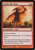 Matte Finish Zendikar Goblin War Paint ( #129 )