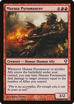 Matte Finish Zendikar Murasa Pyromancer ( #139 )