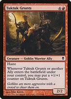 Matte Finish Zendikar Tuktuk Grunts ( #152 )
