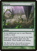 Matte Finish Zendikar Harrow ( #165 )