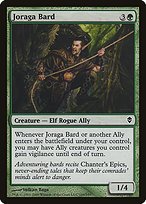 Matte Finish Zendikar Joraga Bard ( #166 )