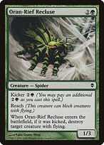 Matte Finish Zendikar Oran-Rief Recluse ( #173 )