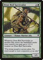 Matte Finish Zendikar Oran-Rief Survivalist ( #174 )