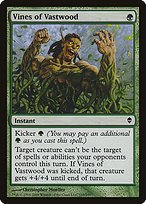 Matte Finish Zendikar Vines of Vastwood ( #193 )