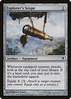 Matte Finish Zendikar Explorer's Scope ( #202 )