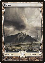 Matte Finish Zendikar Plains ( #231 )